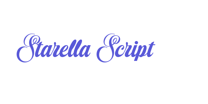 Starella Script Font