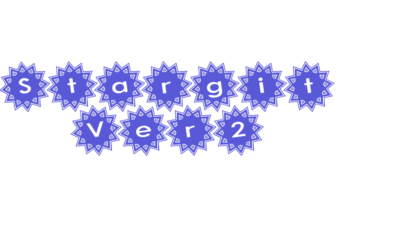 Stargit Ver2 Font Download