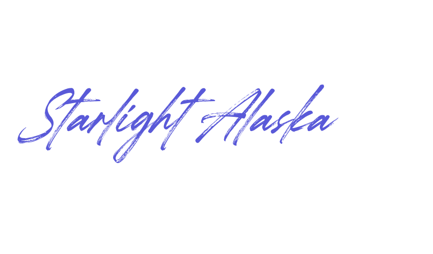 Starlight Alaska Font