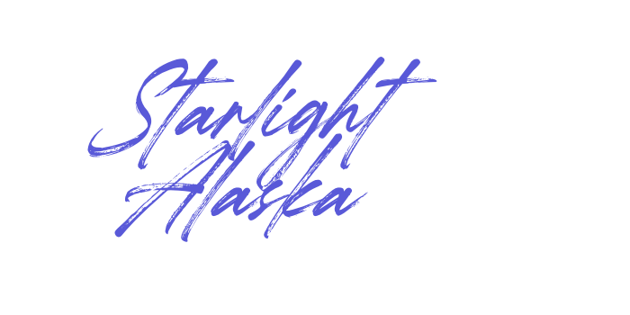 Starlight Alaska Font