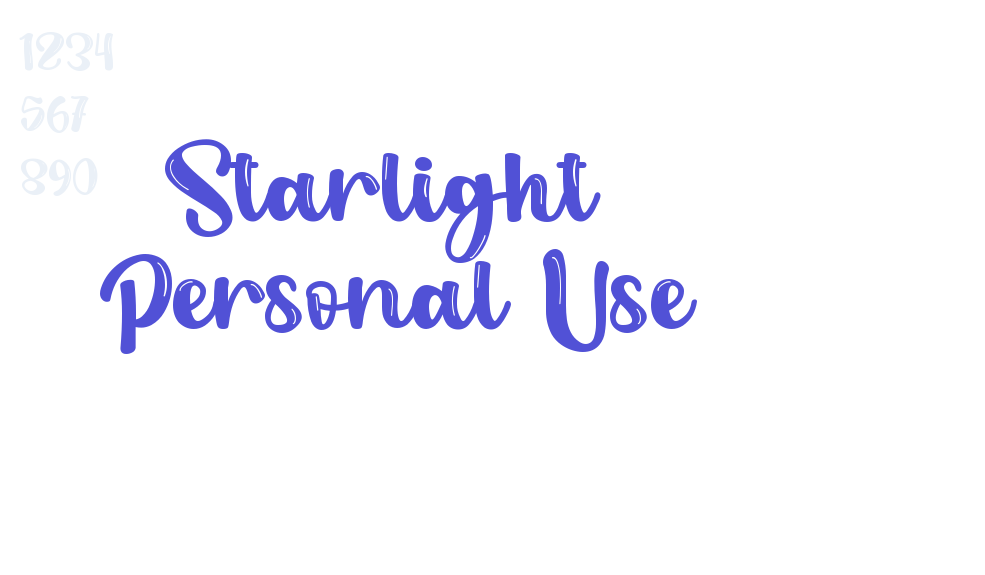 Starlight – Personal Use-font-download