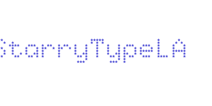 StarryTypeLA Font Download