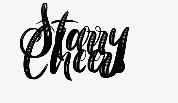 Starry Cheers Font