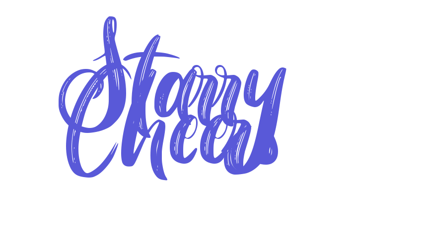 Starry Cheers Font Download