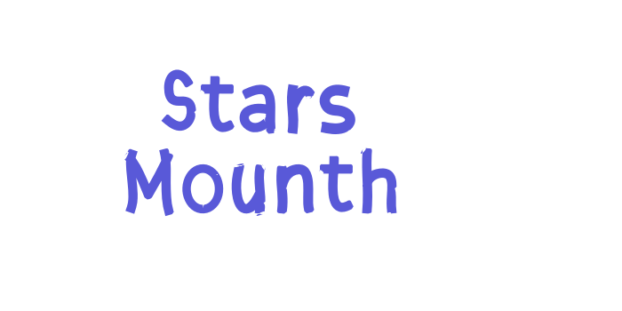 Stars Mounth Font