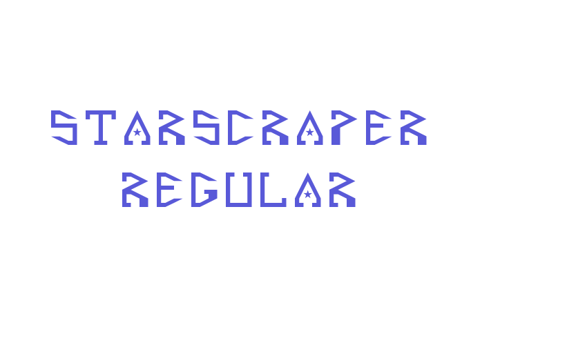 Starscraper Regular Font Download