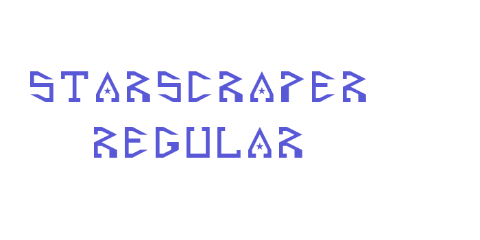 Starscraper Regular Font Download