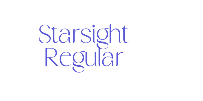 Starsight Regular Font Download