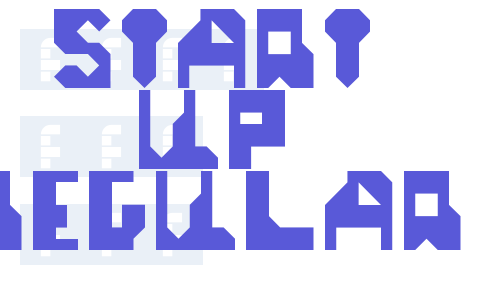 Start Up Regular Font Download