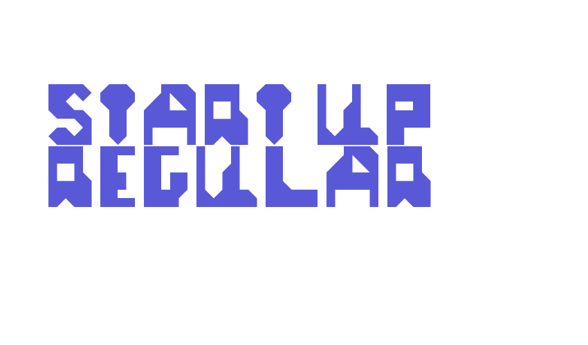 Start Up Regular Font Download