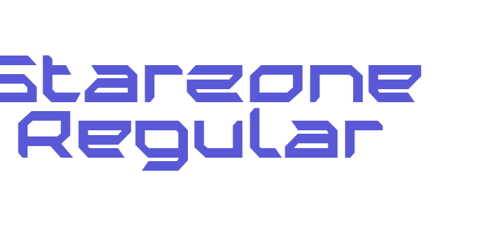 Starzone Regular Font Download