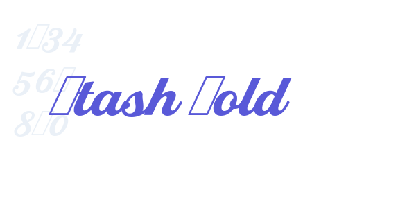 Stash Bold font free