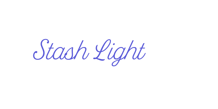 Stash Light Font Download