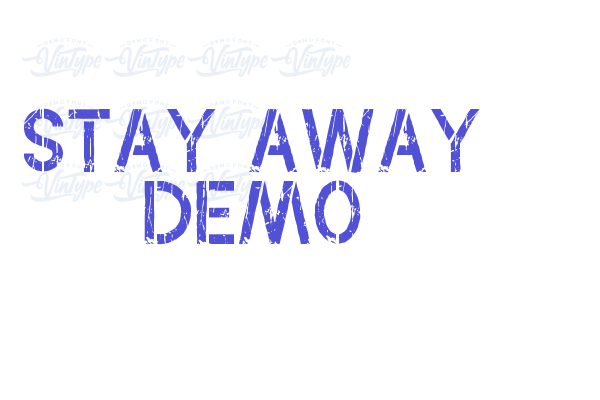 Stay Away Demo