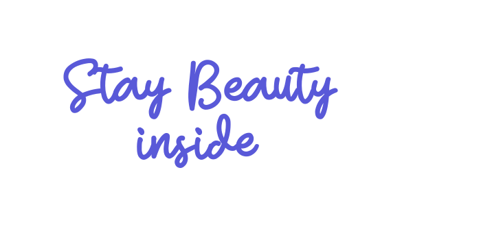 Stay Beauty inside Font Download