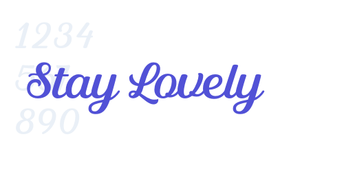 Stay Lovely