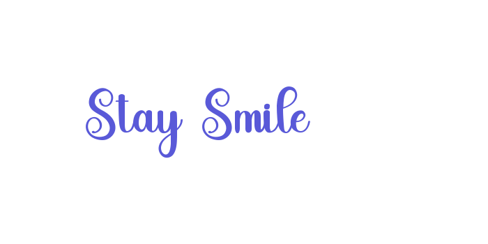 Stay Smile Font Download