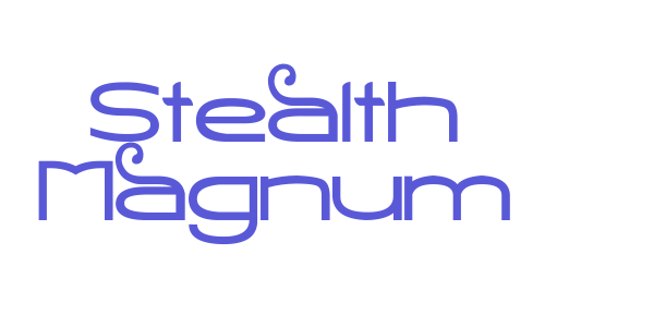 Stealth Magnum font free