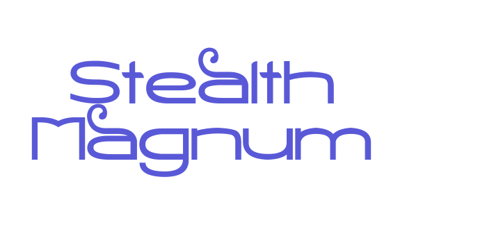 Stealth Magnum Font Download