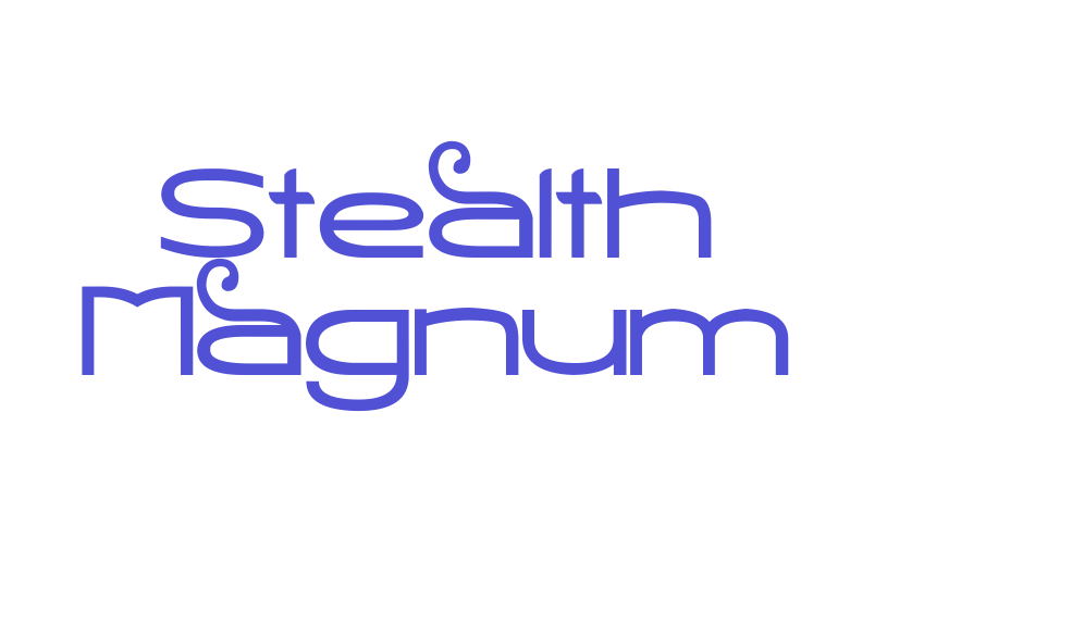 Stealth Magnum-font-download