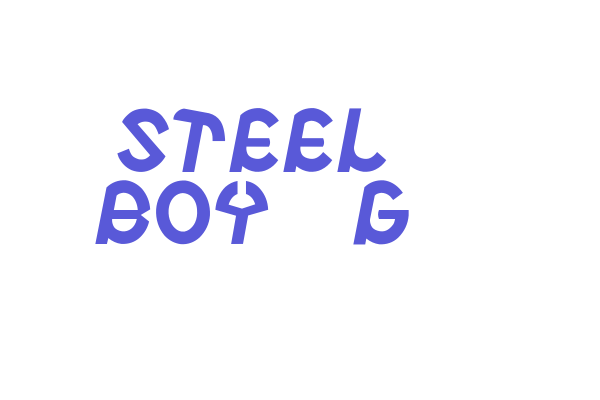 Steel Boy__G Font