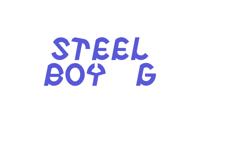 Steel Boy__G Font Download