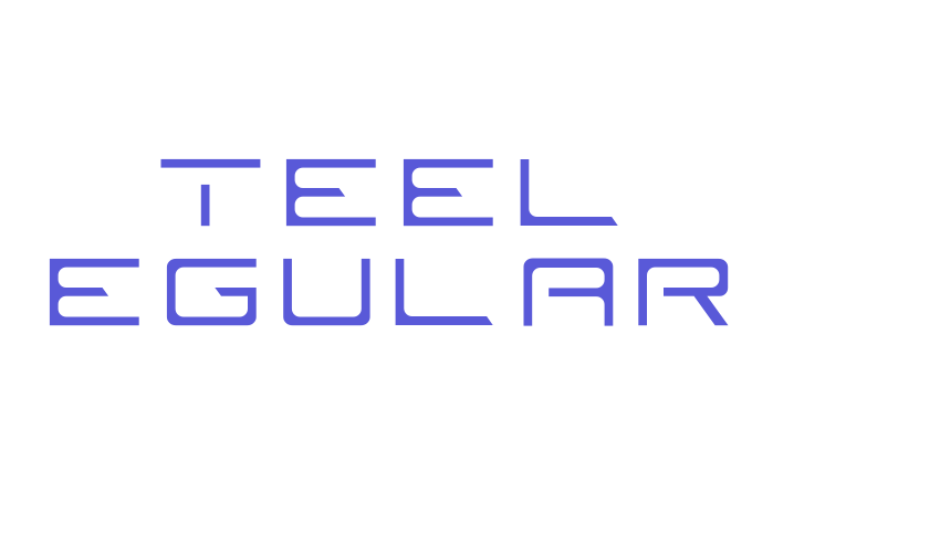 Steel Regular Font Download