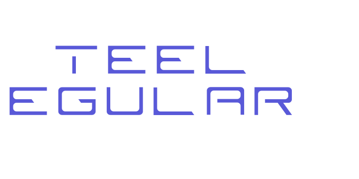 Steel Regular Font Download