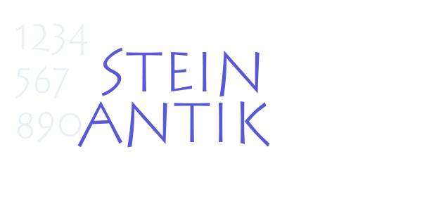 Stein Antik font free