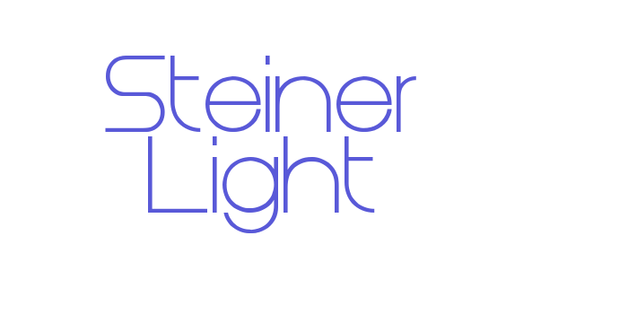 Steiner Light Font