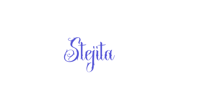 Stejita Font Download