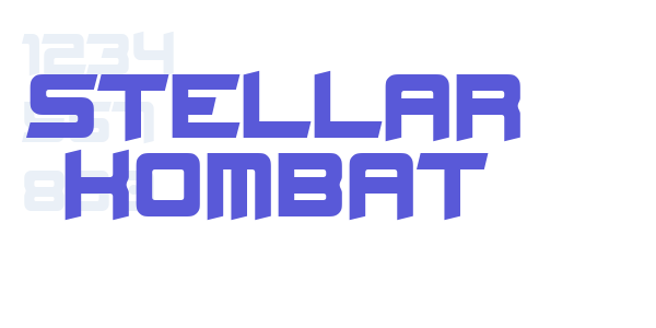 Stellar Kombat font free