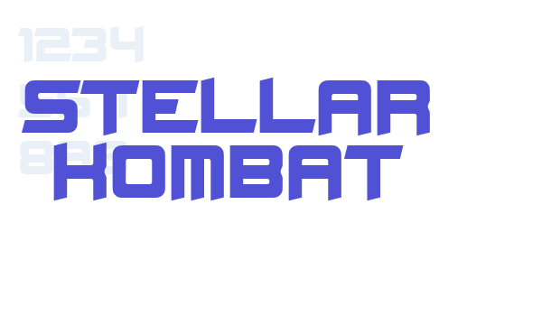 Stellar Kombat font download