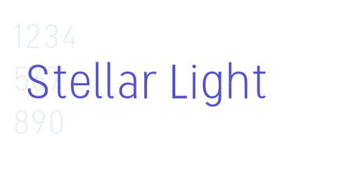 Stellar Light-font-download