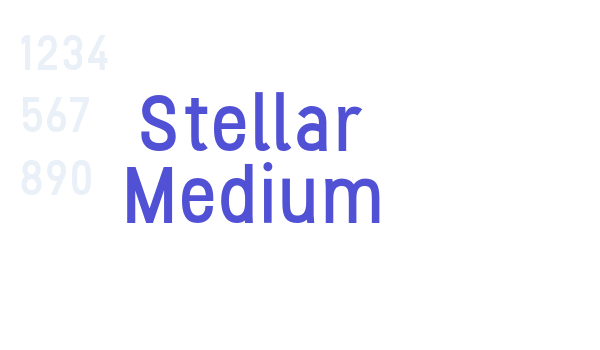 Stellar Medium font download