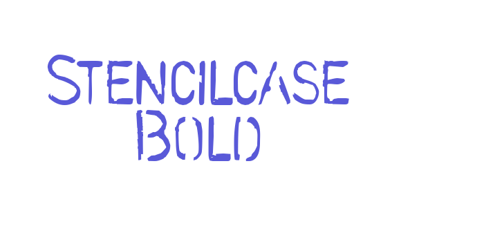 Stencilcase Bold Font Download