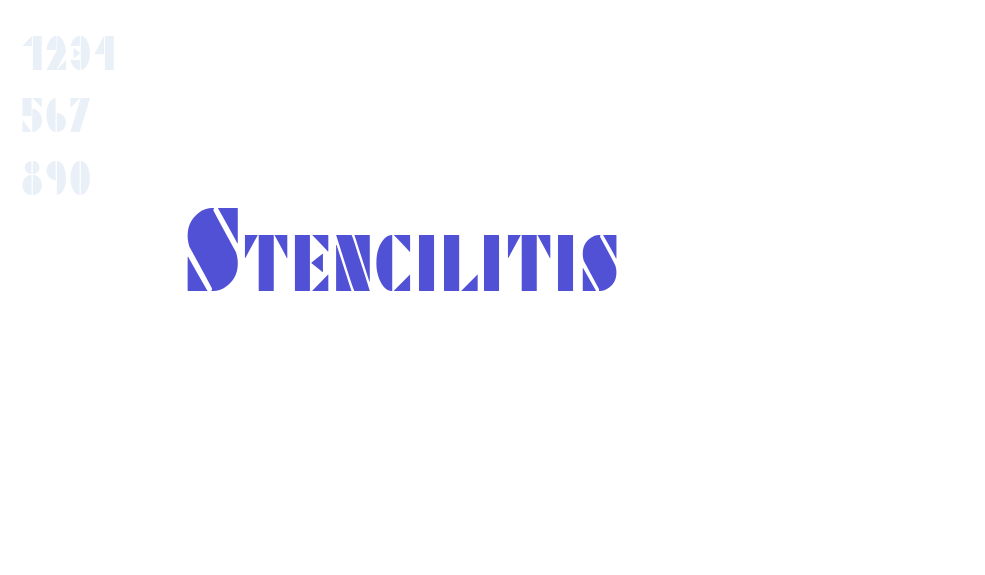 Stencilitis-font-download