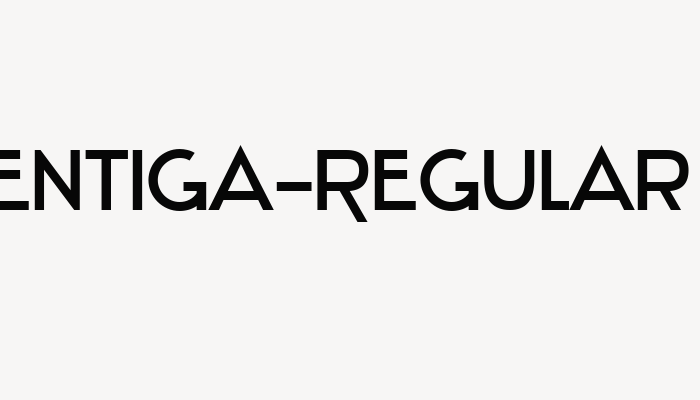 Stentiga-Regular font download