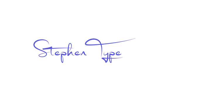 Stephen Type Font Download