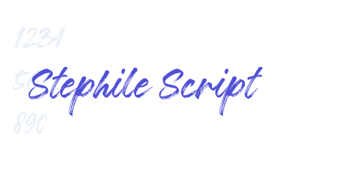 Stephile Script-font-download