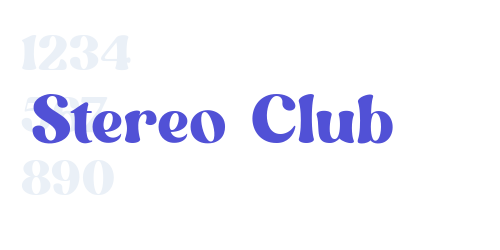 Stereo Club-font-download