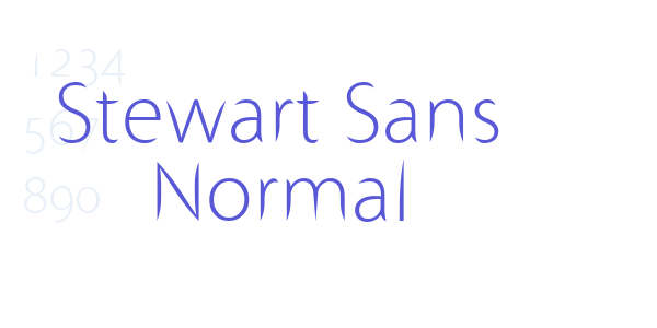 Stewart Sans Normal font free