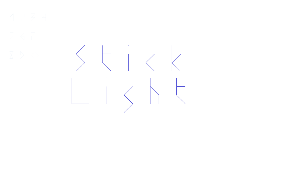 Stick Light-font-download