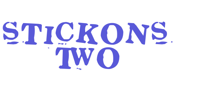 Stickons Two Font Download