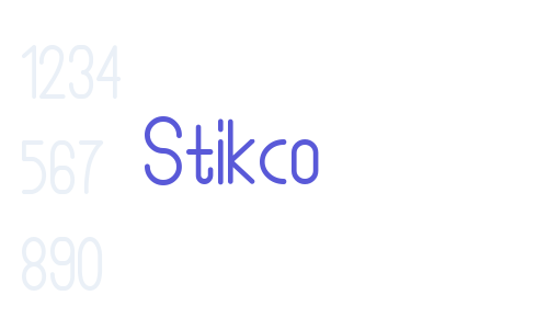 Stikco Font Download