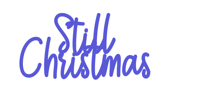 Still Christmas Font Download