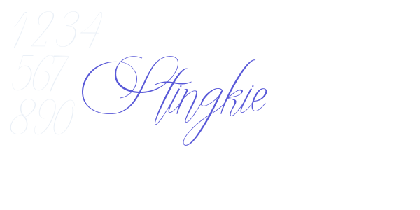 Stingkie font free