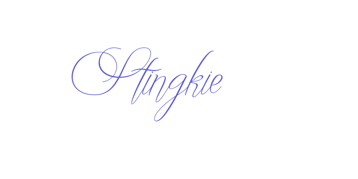 Stingkie Font Download