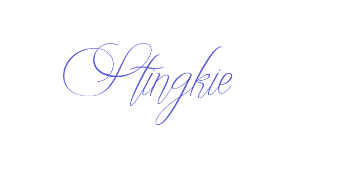 Stingkie Font