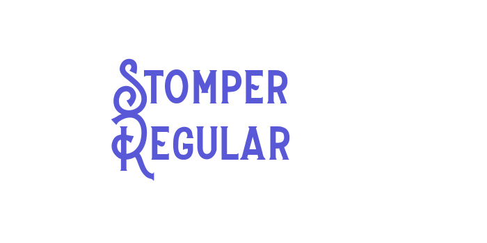 Stomper Regular Font Download